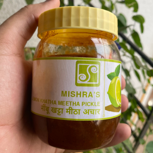 Lemon Khatha Meetha Pickle | नींबू खट्टा मीठा अचार