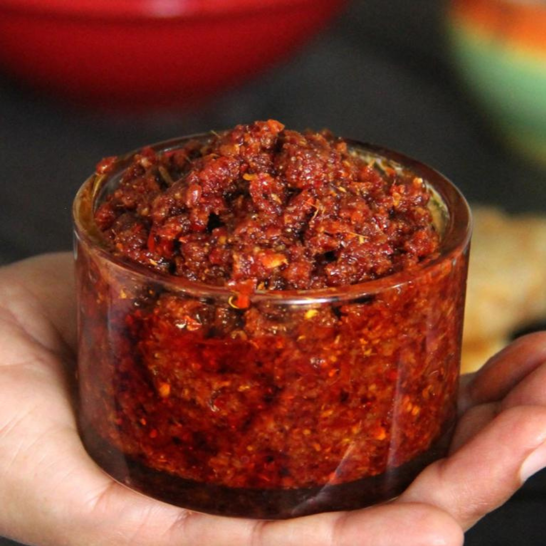 Garlic Ginger Chili Pickle | लहसुन अदरक मिर्च का अचार